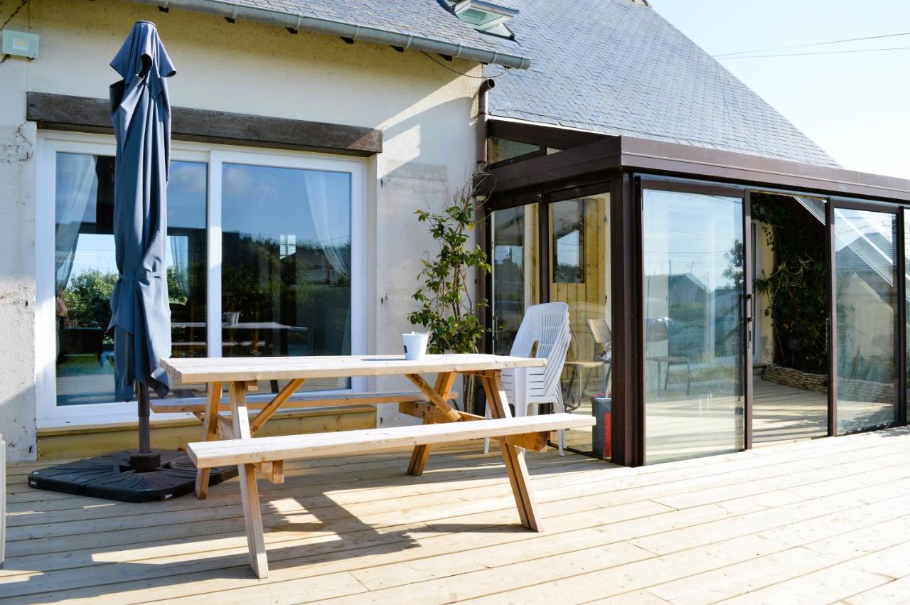 La Maison Penchee, Avec Jardin A 50M De La Plage อัสแนลส์ ภายนอก รูปภาพ